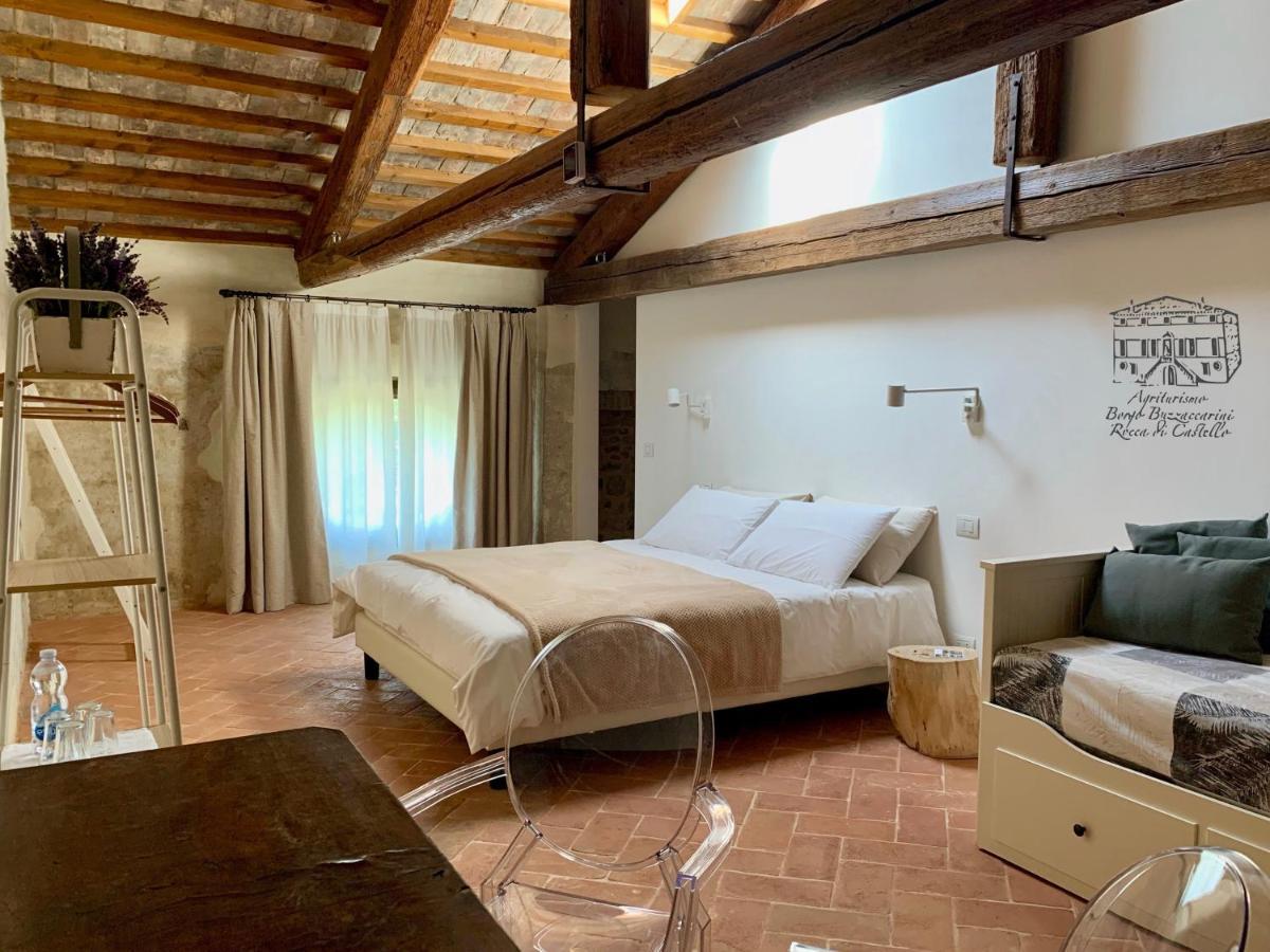 מונסליצ'ה Agriturismo Borgo Buzzaccarini Rocca Di Castello מראה חיצוני תמונה