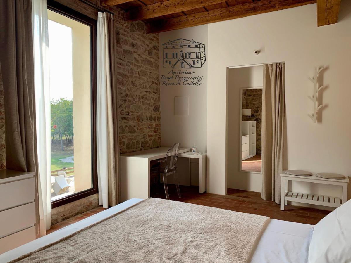 מונסליצ'ה Agriturismo Borgo Buzzaccarini Rocca Di Castello מראה חיצוני תמונה