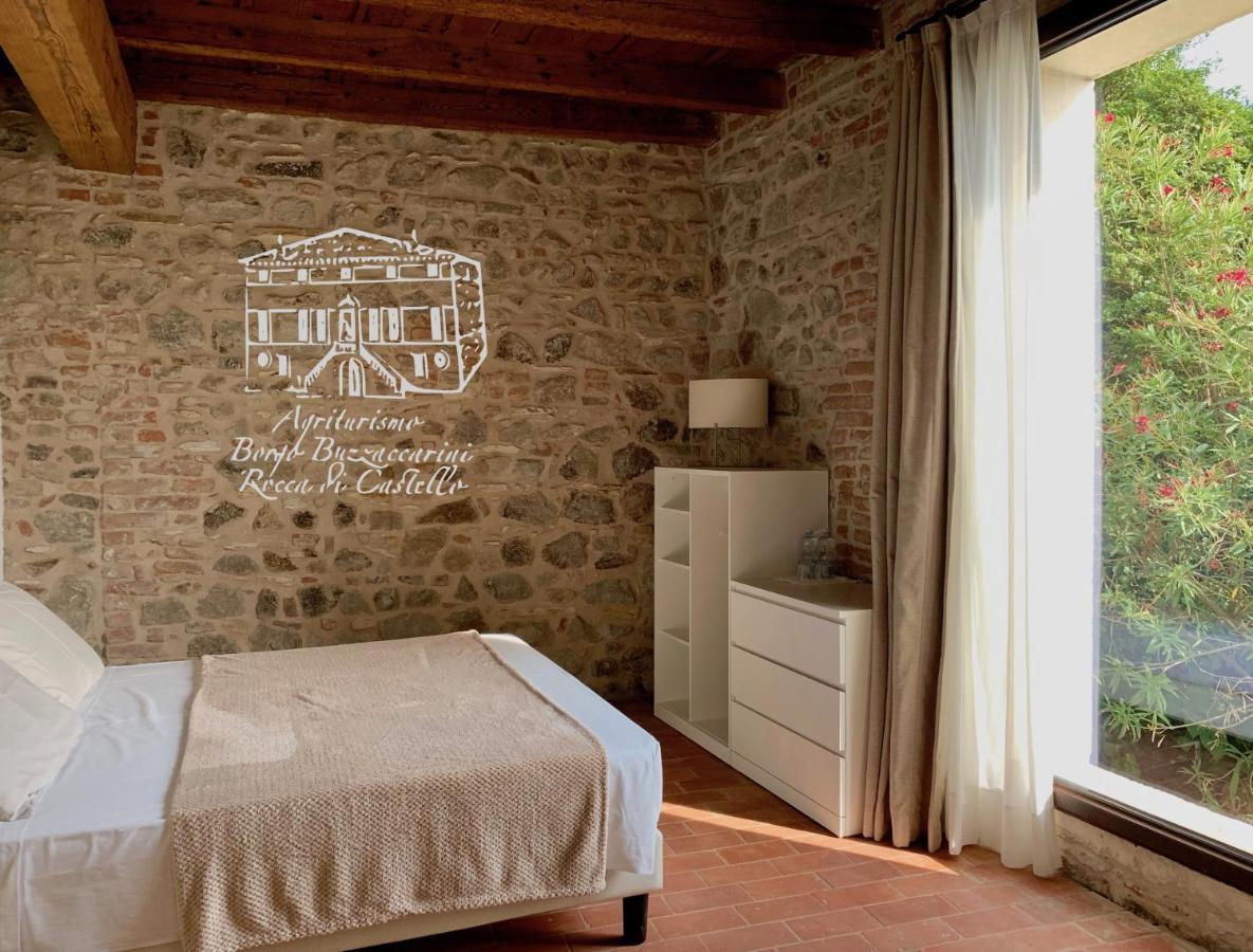 מונסליצ'ה Agriturismo Borgo Buzzaccarini Rocca Di Castello מראה חיצוני תמונה