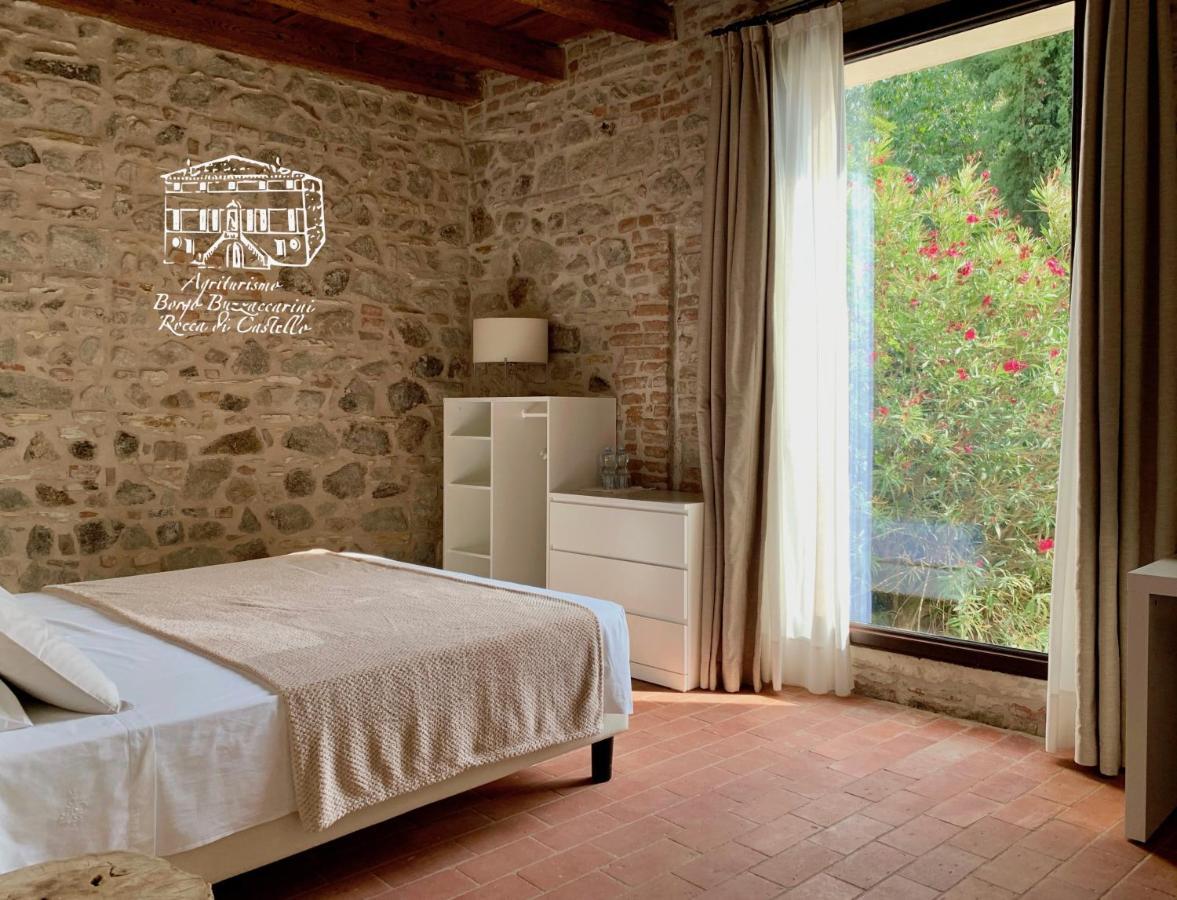 מונסליצ'ה Agriturismo Borgo Buzzaccarini Rocca Di Castello מראה חיצוני תמונה