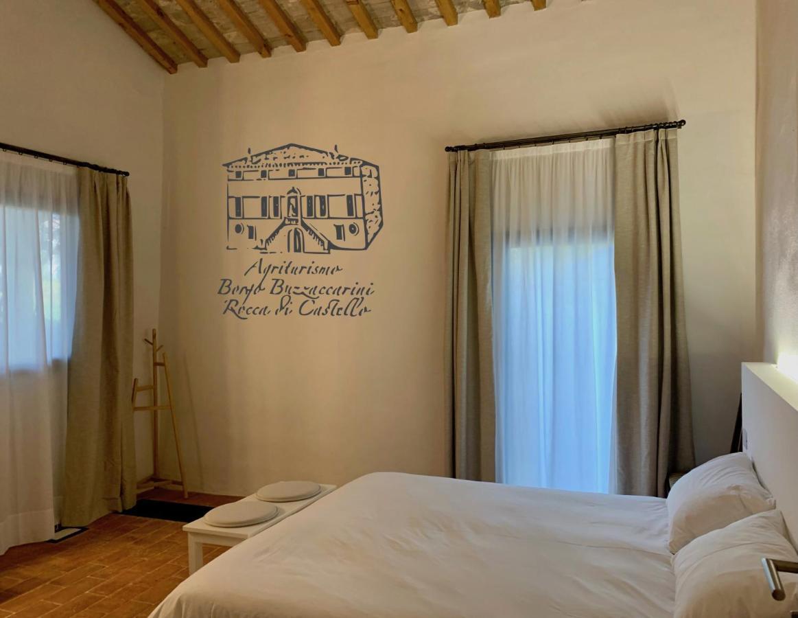 מונסליצ'ה Agriturismo Borgo Buzzaccarini Rocca Di Castello מראה חיצוני תמונה