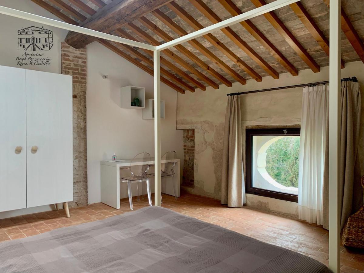מונסליצ'ה Agriturismo Borgo Buzzaccarini Rocca Di Castello מראה חיצוני תמונה