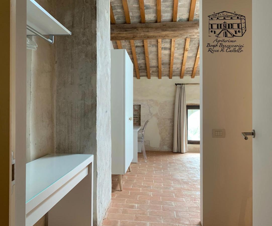 מונסליצ'ה Agriturismo Borgo Buzzaccarini Rocca Di Castello מראה חיצוני תמונה